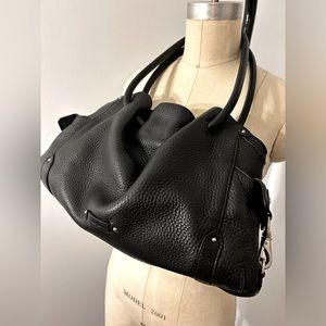 Cole Haan Black leather shoulder bag